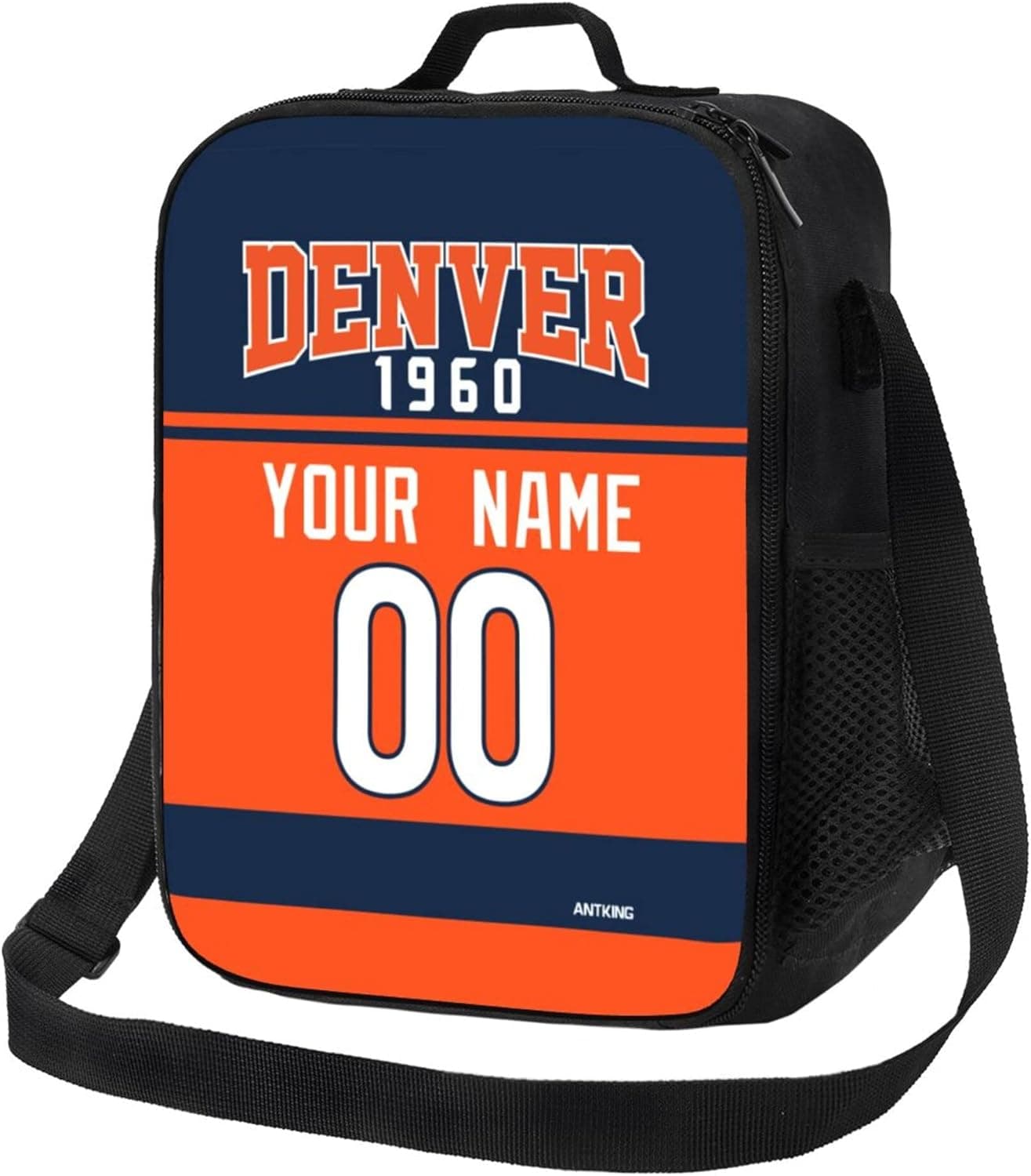 ANTKING Lunch Bag Custom Name and Number Lunch Box Gifts for Men Women