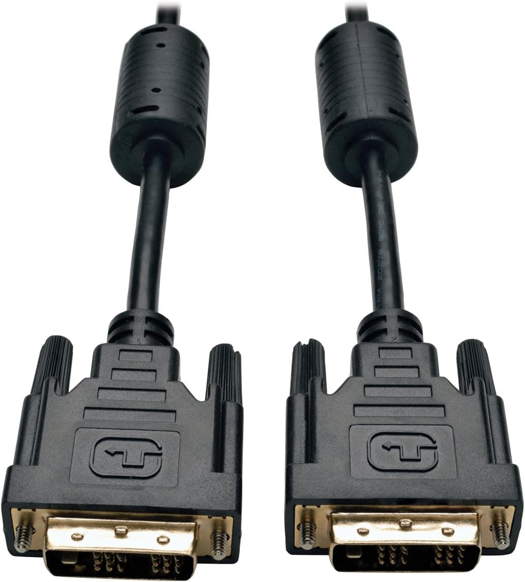 Tripp Lite DVI Single Link Cable, Digital TMDS Monitor Cable (DVI-D M/M) 15-ft.(P561-015) Black