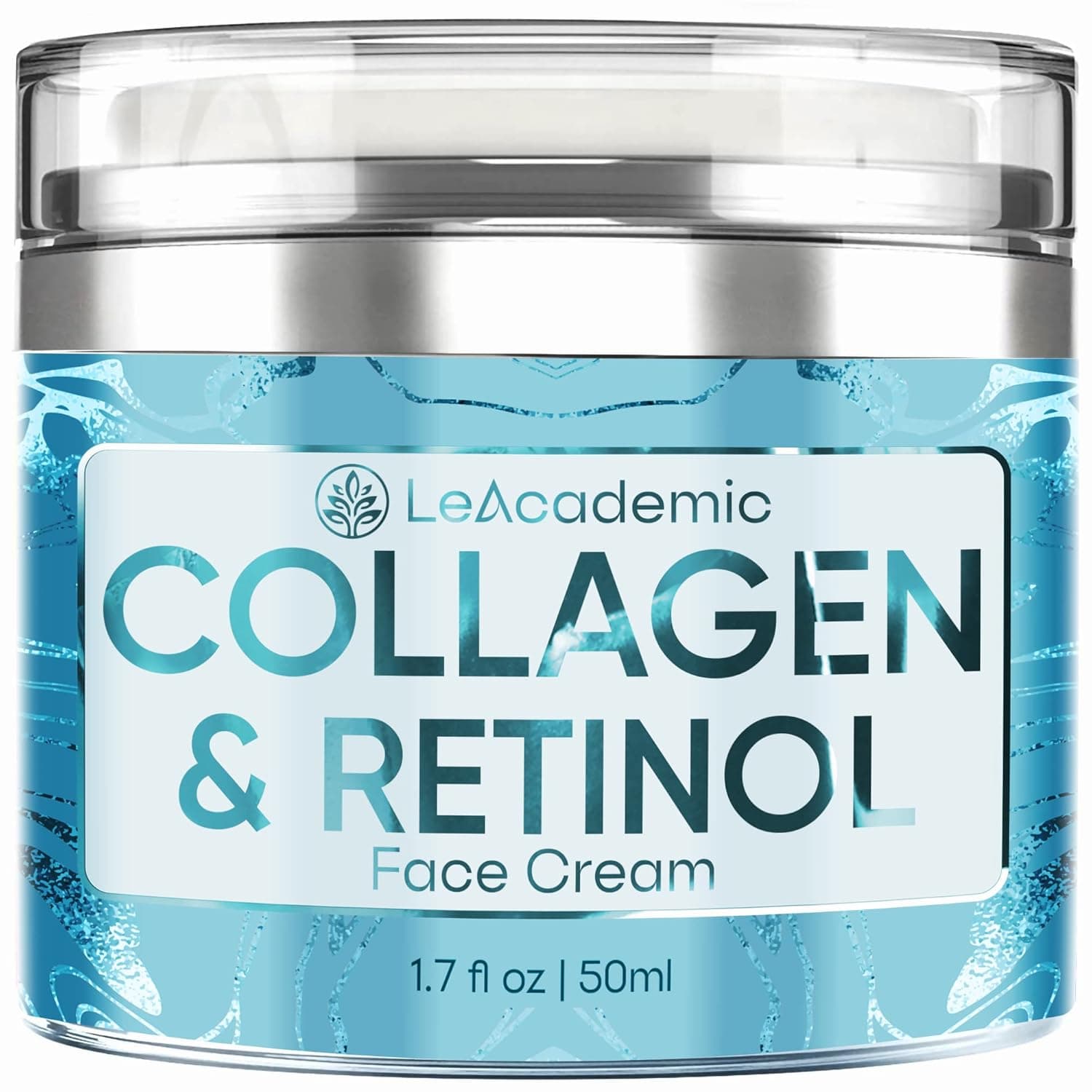 Collagen & Retinol Face Cream For Women And Men • Anti Aging Effect • Day & Night Facial Care • Natural Skin Care With Retinol • Hydrating And Lifting Collagen Cream • Skin Renewing Cream