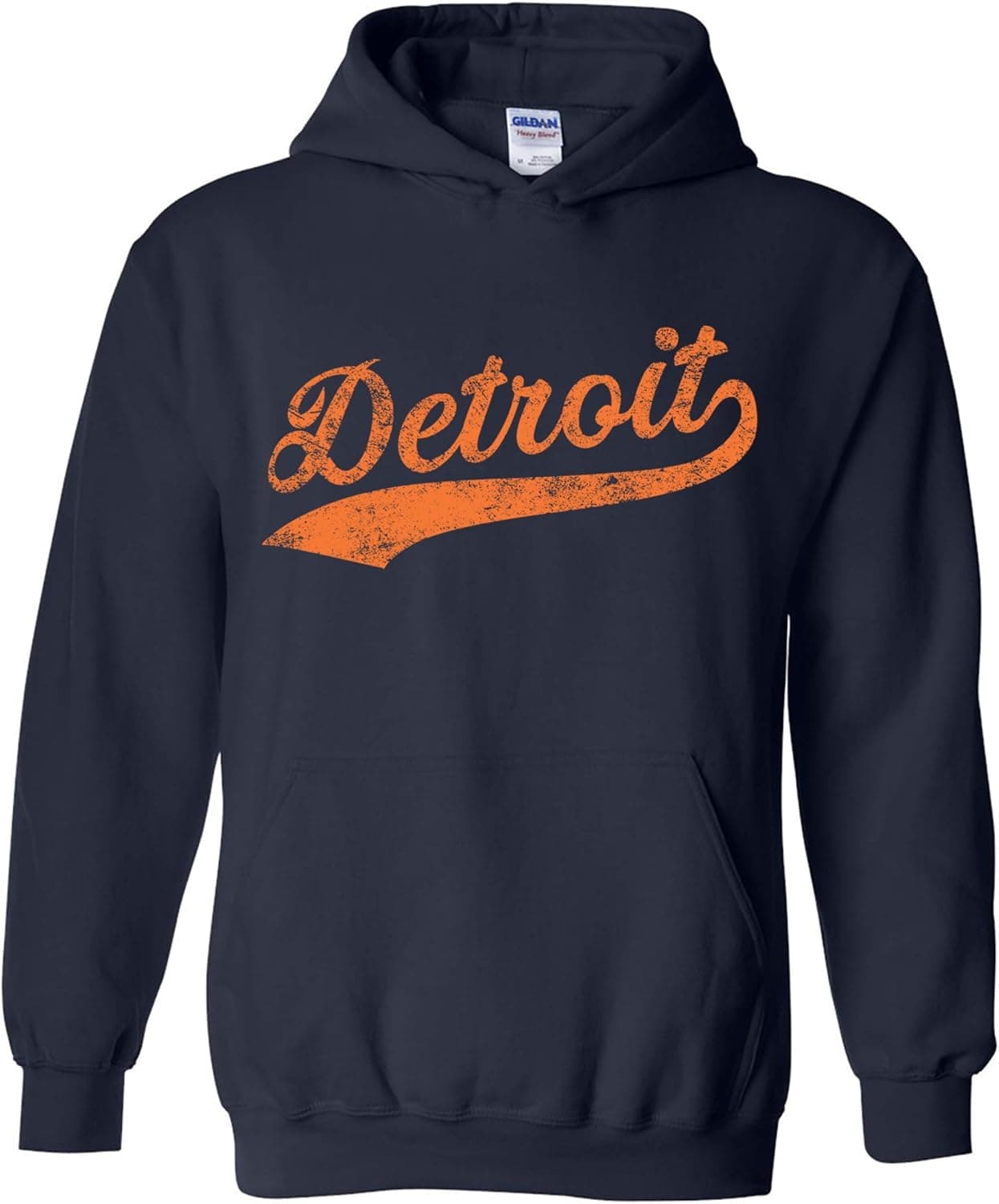 UGP Campus Apparel Hometown Baseball Script - Hometown Pride, Pitcher Hoodie