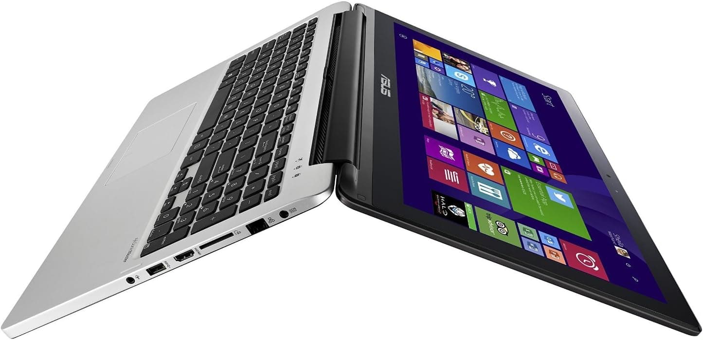 Asus Q502LA-BBI5T15 - 2-in-1 15.6" Full HD Touch-Screen Windows 10 Laptop i5-5200U 8GB RAM /1TB HHD Aluminum Black