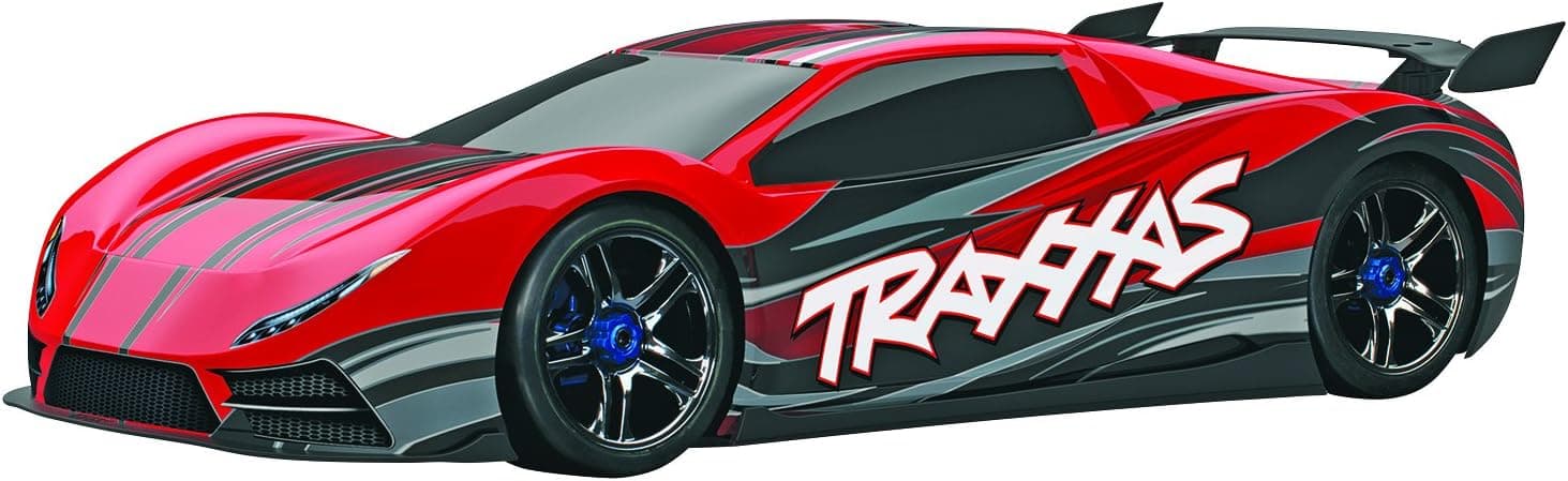 Traxxas 64077 XO-1 AWD Supercar Ready-to-Race Trucks (1/7 Scale), Colors May Vary