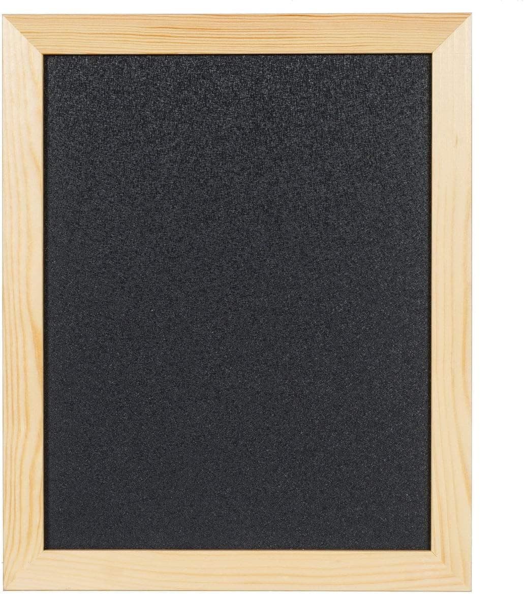 Rustic Natural Wood Magnetic Chalkboard 20x26 /Writing Area 18x24 - for Wedding, Kitchen, Bar, Restaurant, Menu & Home - Framed Wall Chalk Board