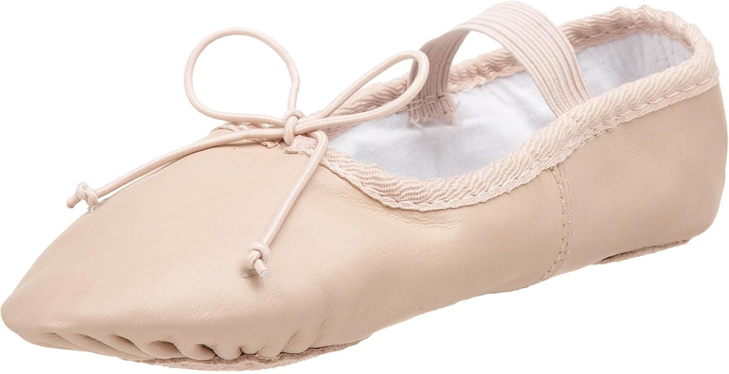 Dance Class B411 Leather Ballet/Split Sole (Little Kid/Big Kid),Pink,1.5 M US Little Kid