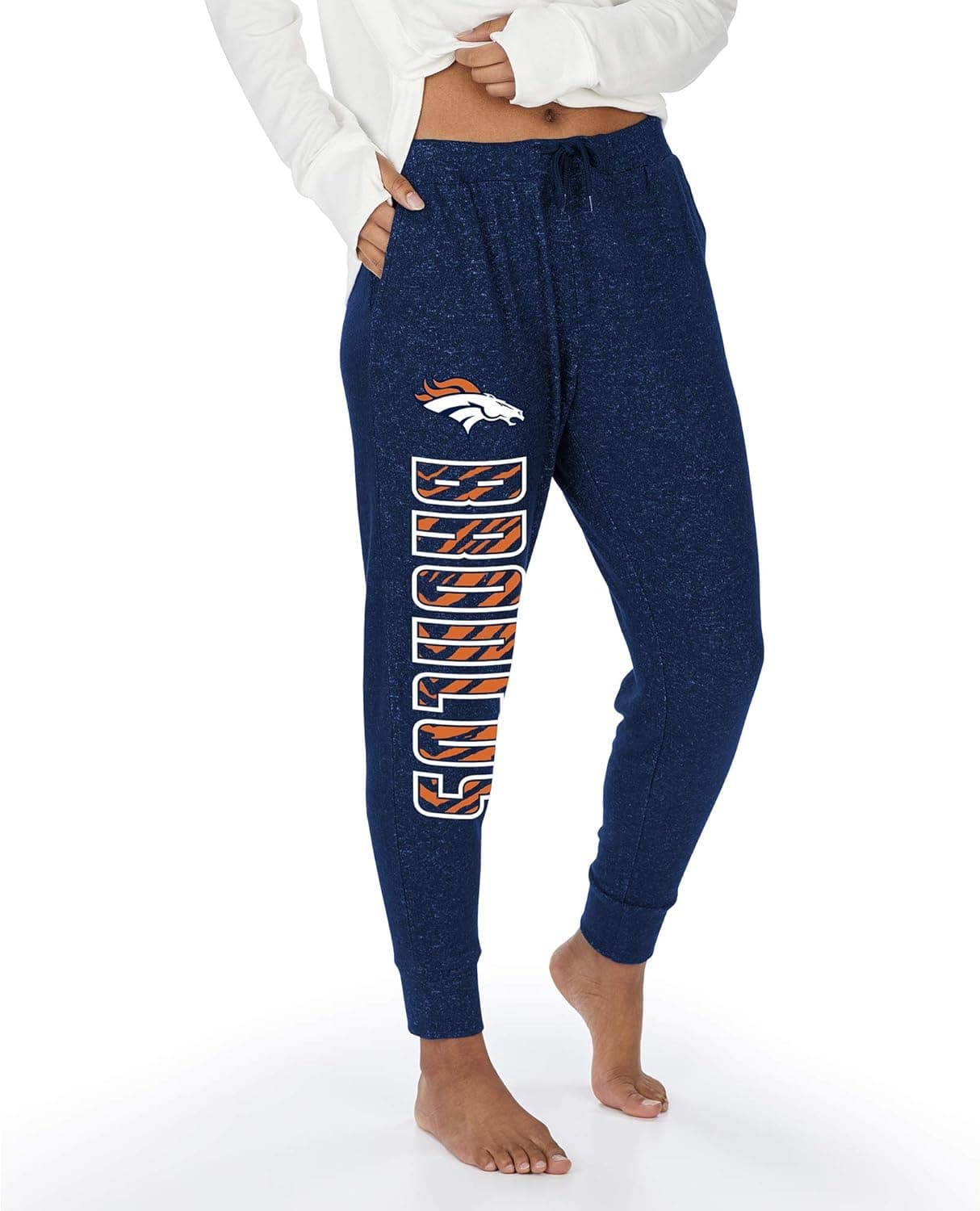 Zubaz Officially Licensed Women's NFL Jogger, Team Color
