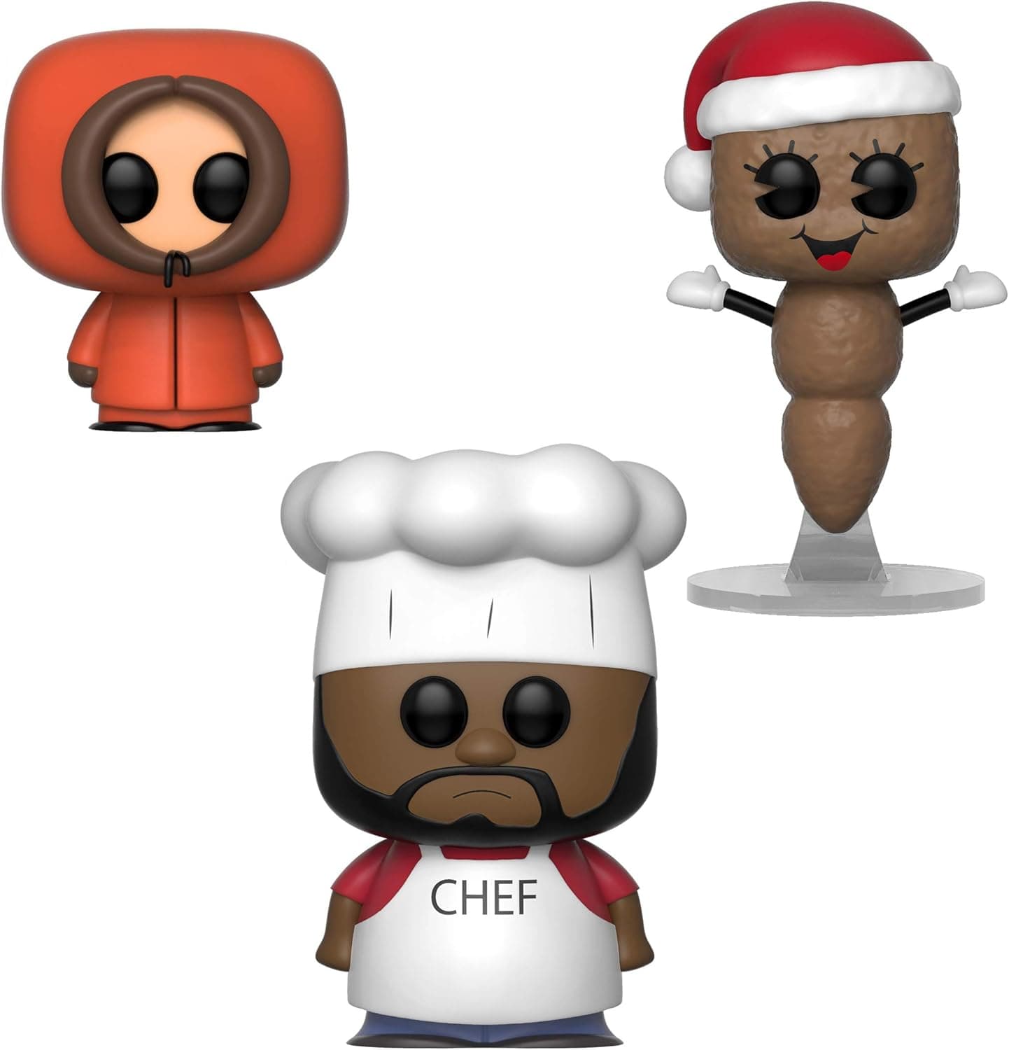 Funko TV: POP! South Park Collectors Set - Chef, Kenny, Mr. Hankey