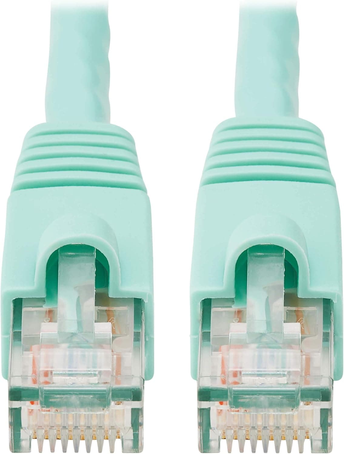Tripp-Lite N261-007-AQ Augmented Cat6 (Cat6a) Snagless 10G Certified Patch Cable, (RJ45 M/M) - Aqua, 7-ft.