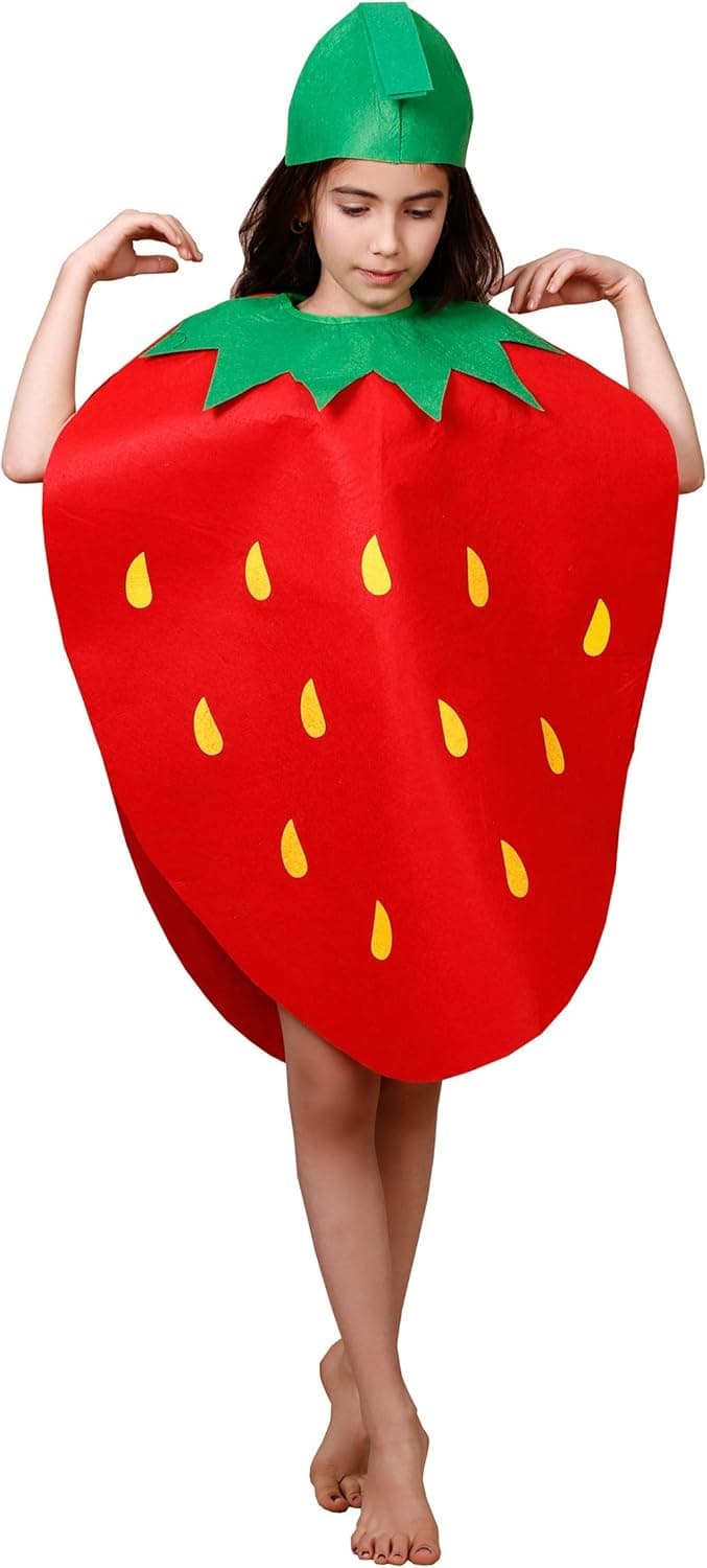 Matissa Kids Fruits Vegetables and Nature Costumes Suits Outfits Fancy Dress Party Boys and Girls