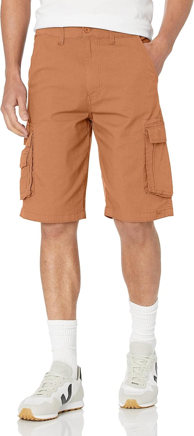 Beverly Hills Polo Club Men's Basic Cargo Shorts Non-Belted