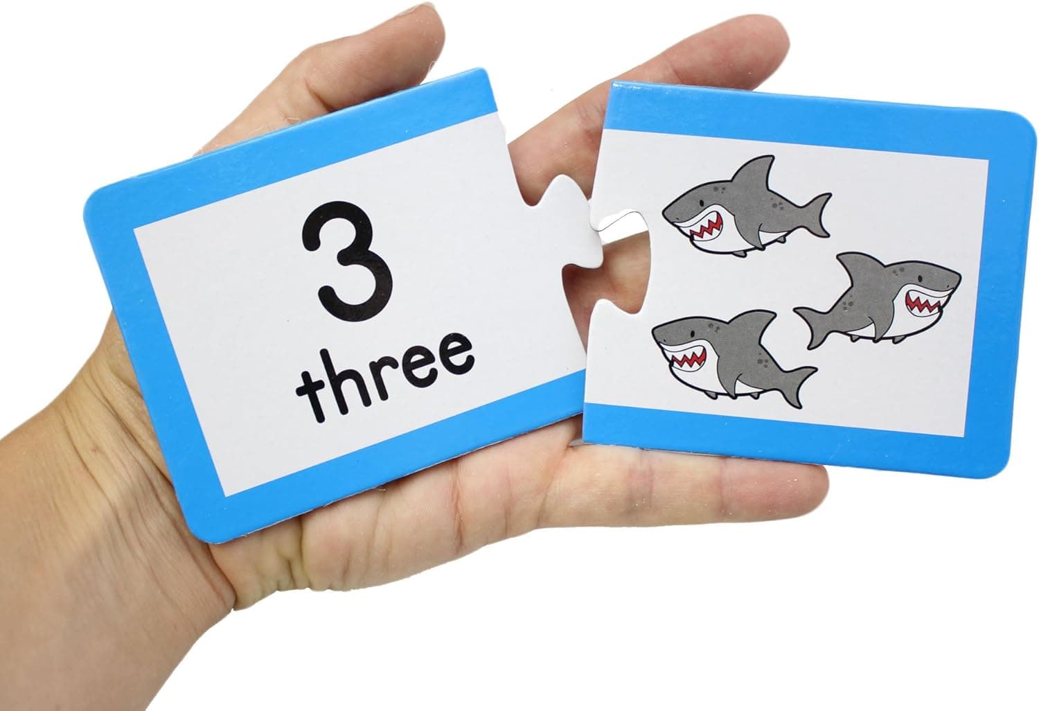 Curious Minds Busy Bags Number Puzzle - Counting Math Activity - One -to - One correspondence - Early Childhood Teacher Supply