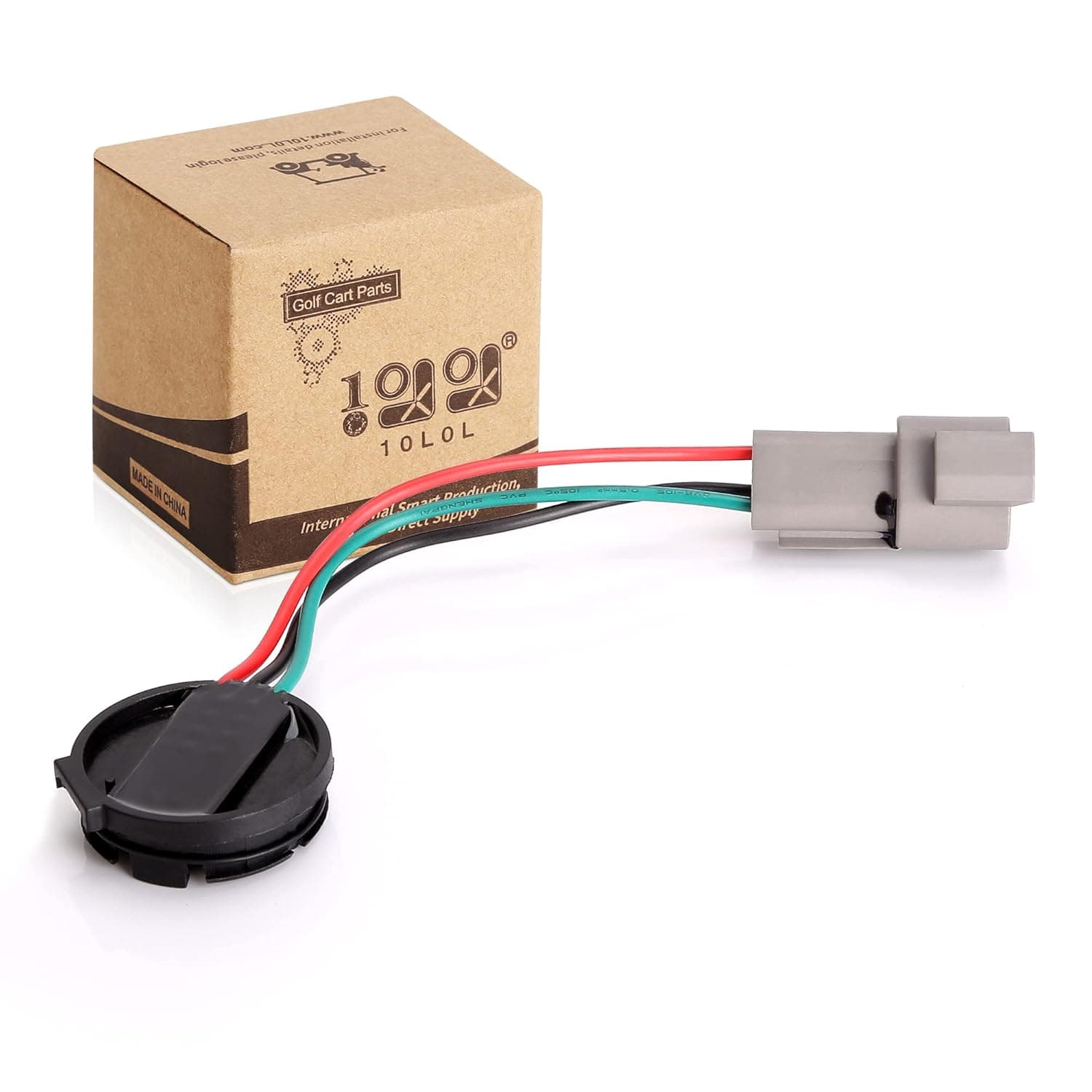 10L0L GE Motor Speed Sensor for Club Car DS Precedent 48V 2004-up Electric Golf Cart (Fits for GE Motor Only), Old Style, OEM# 102265601