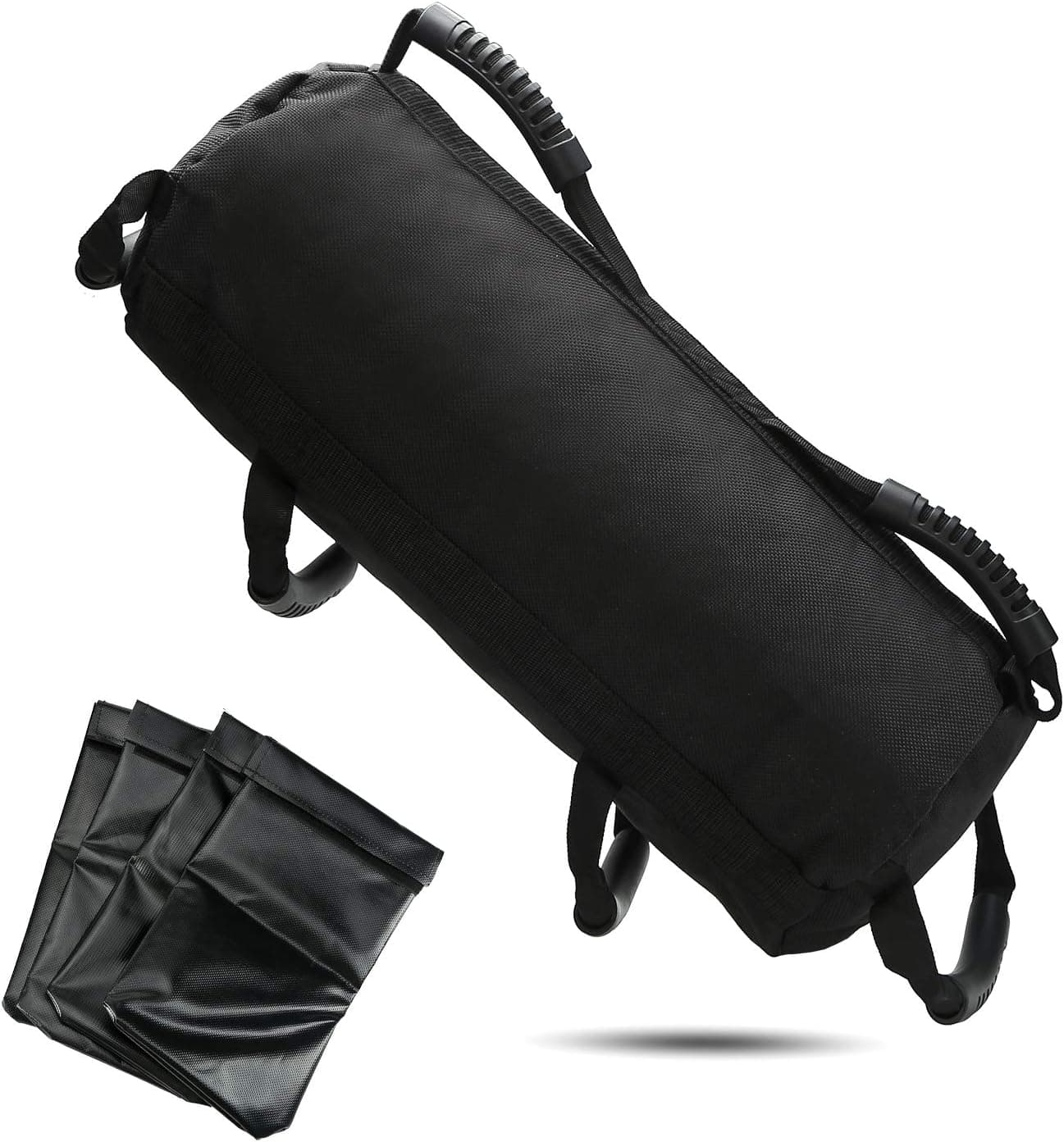 Pellor Fitness Weights Sandbags Training Exercise Yoga Heavy Duty Workout Gym Sandbag Equipment with Adjustable Filler Sand Bags (40)