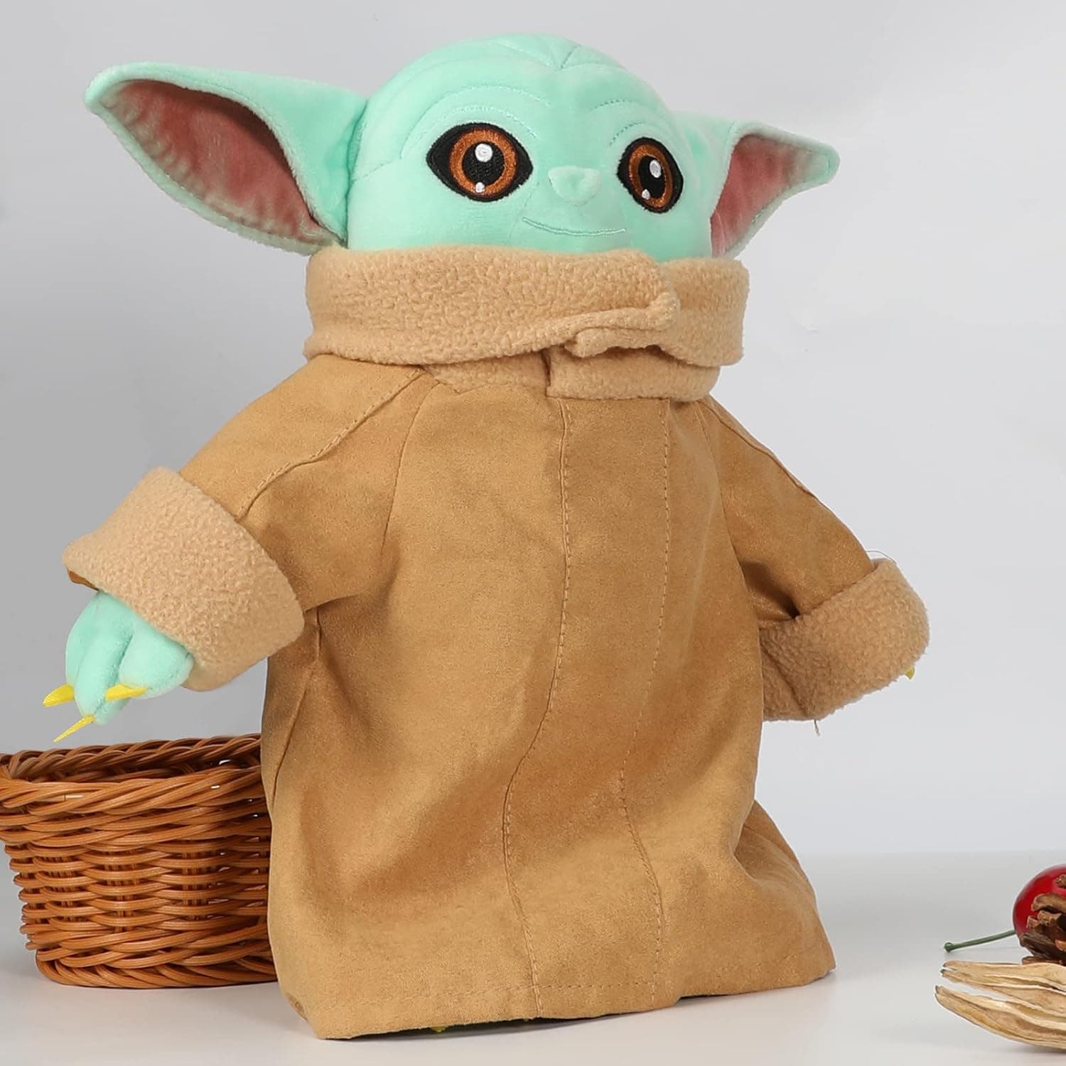 PGEMke Child G-rogu Plush Figure Toys 12 Inch Stuffed Doll Gift for Birthday Christmas