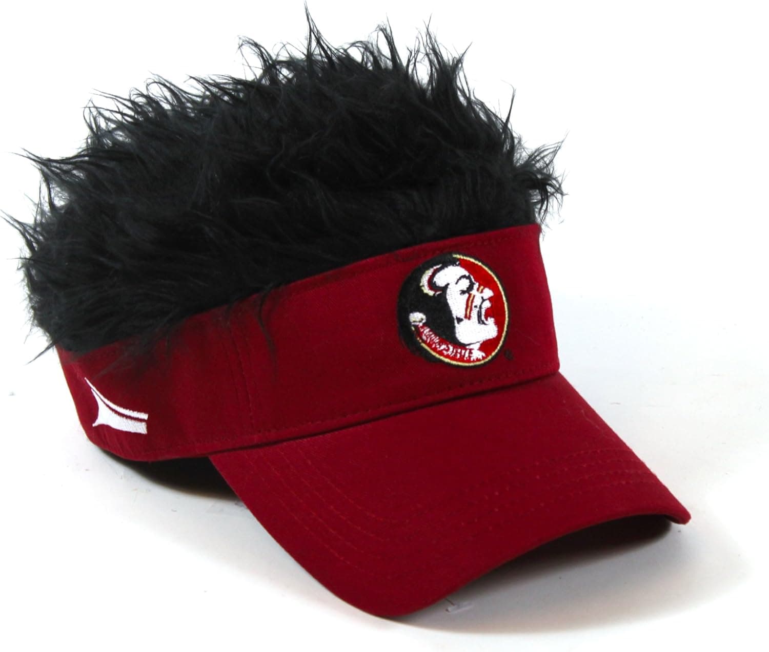 NCAA Florida State Seminoles Flair Hair Adjustable Visor, Garnet