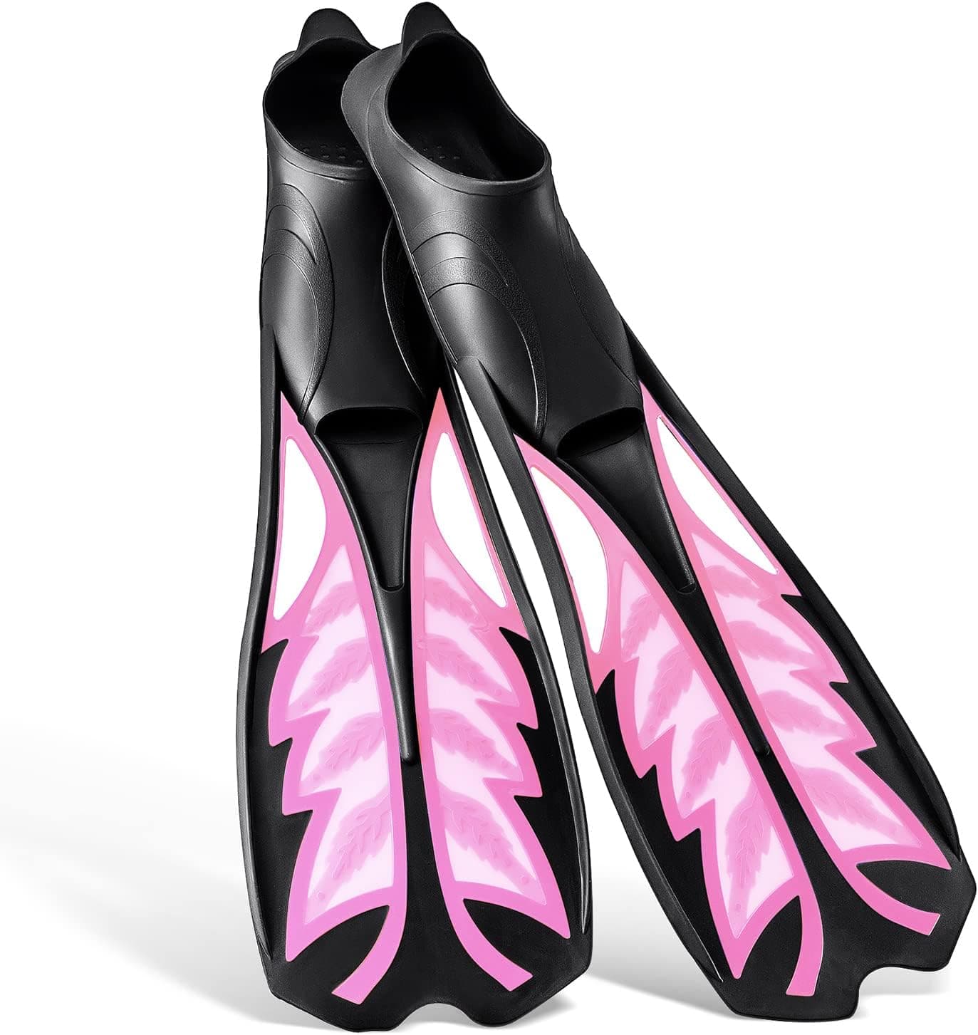 Diving Fins, Adult Full Foot Scuba Fin for Swimming Freediving