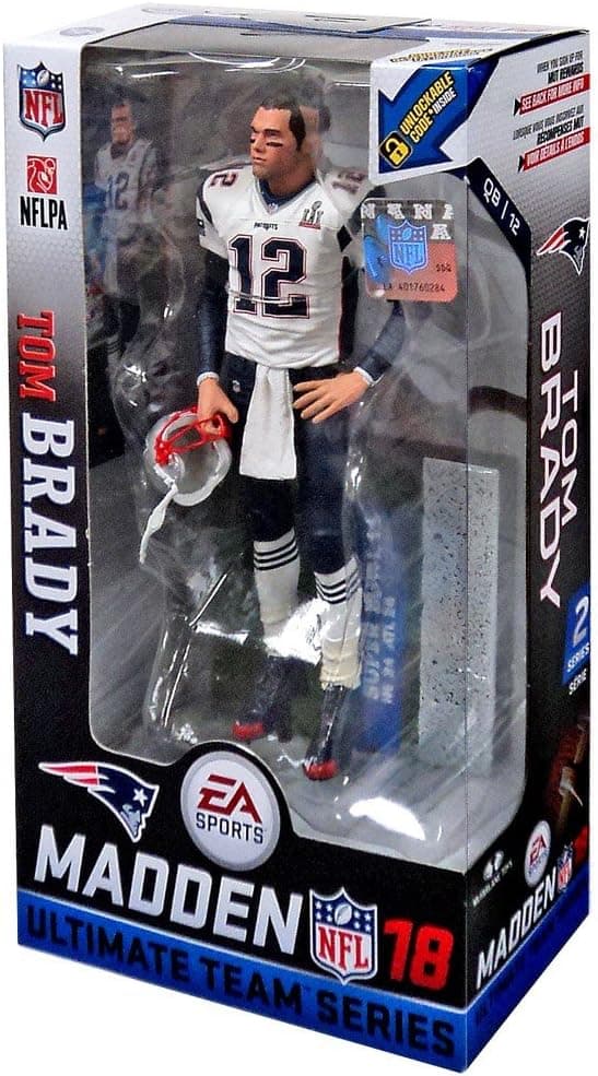 Mcfarlane Madden 18 Tom Brady Ultimate Team Series 2 Exclusive