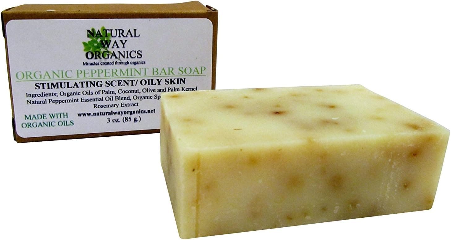 Organic Peppermint Bar Soap