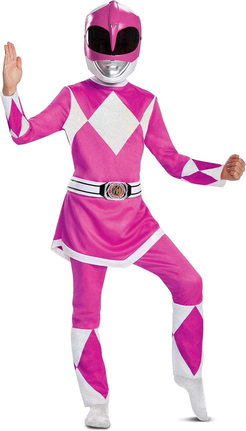 Girls Power Rangers Pink Ranger Costume