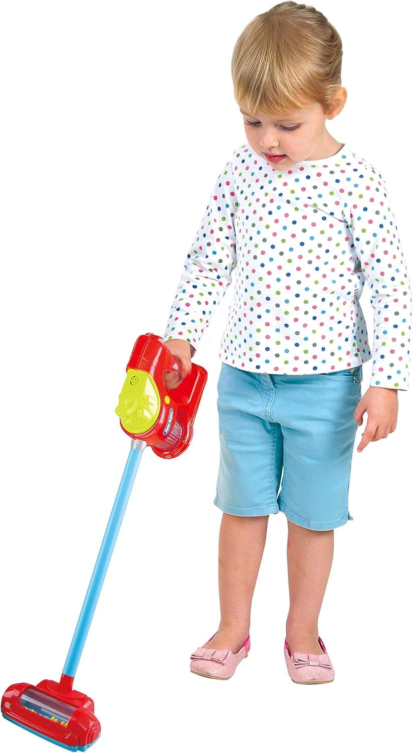 PlayGo Stick Vacuum Cleaner Playhouse Lightweight and Comfortable Educational Toy Christmas Birthday Gift for Girls Boys