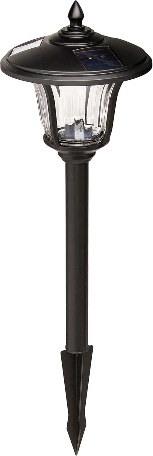 JIAWEI TECHNOLOGY RS34C-F30-BK-2 Duracell, 2 Pack, Black Finish, 30 Lumen, Solar Pathway Light