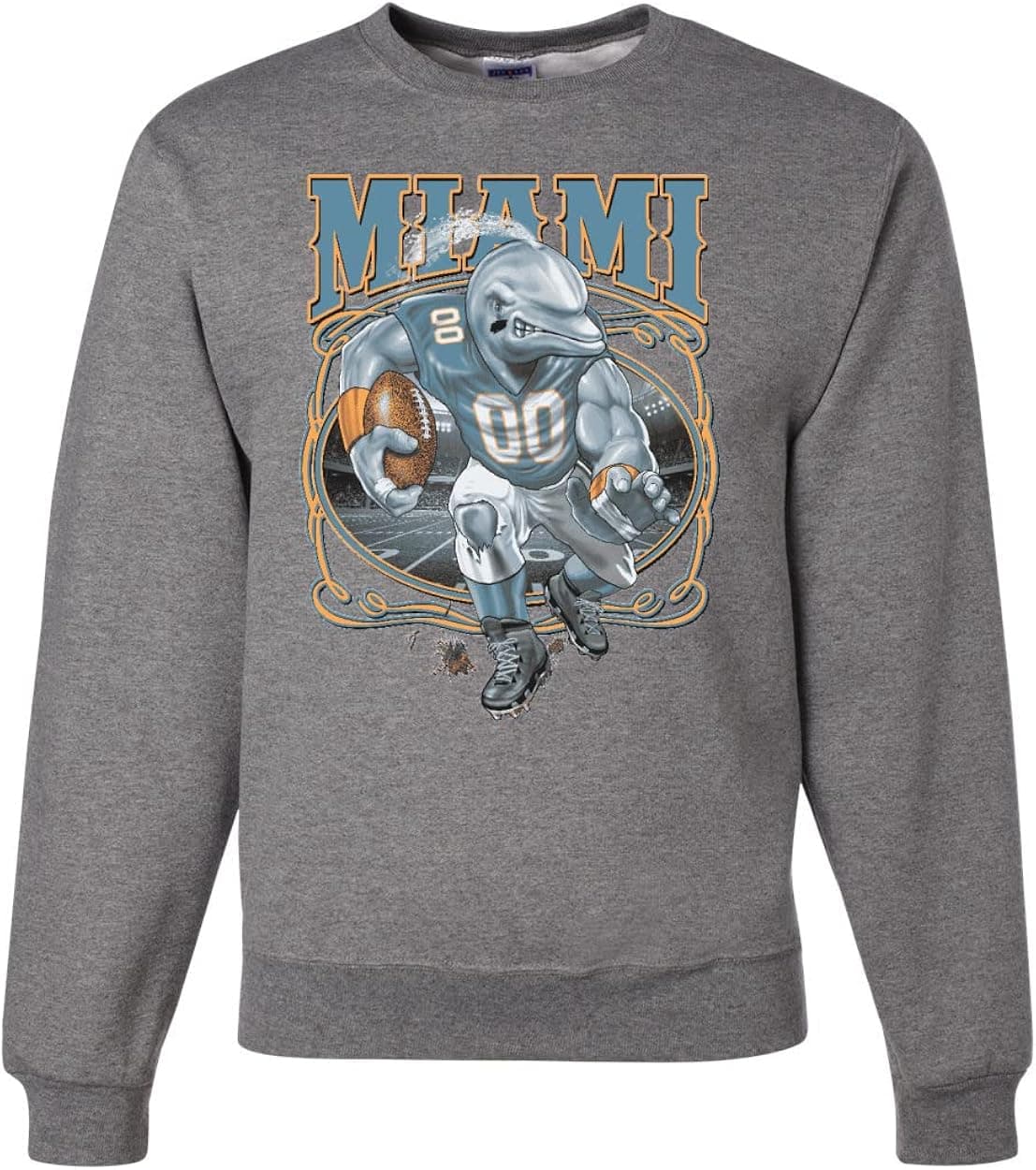 Wild Bobby Miami Fans | MIA Fantasy Football Sports Unisex Crewneck Graphic Sweatshirt