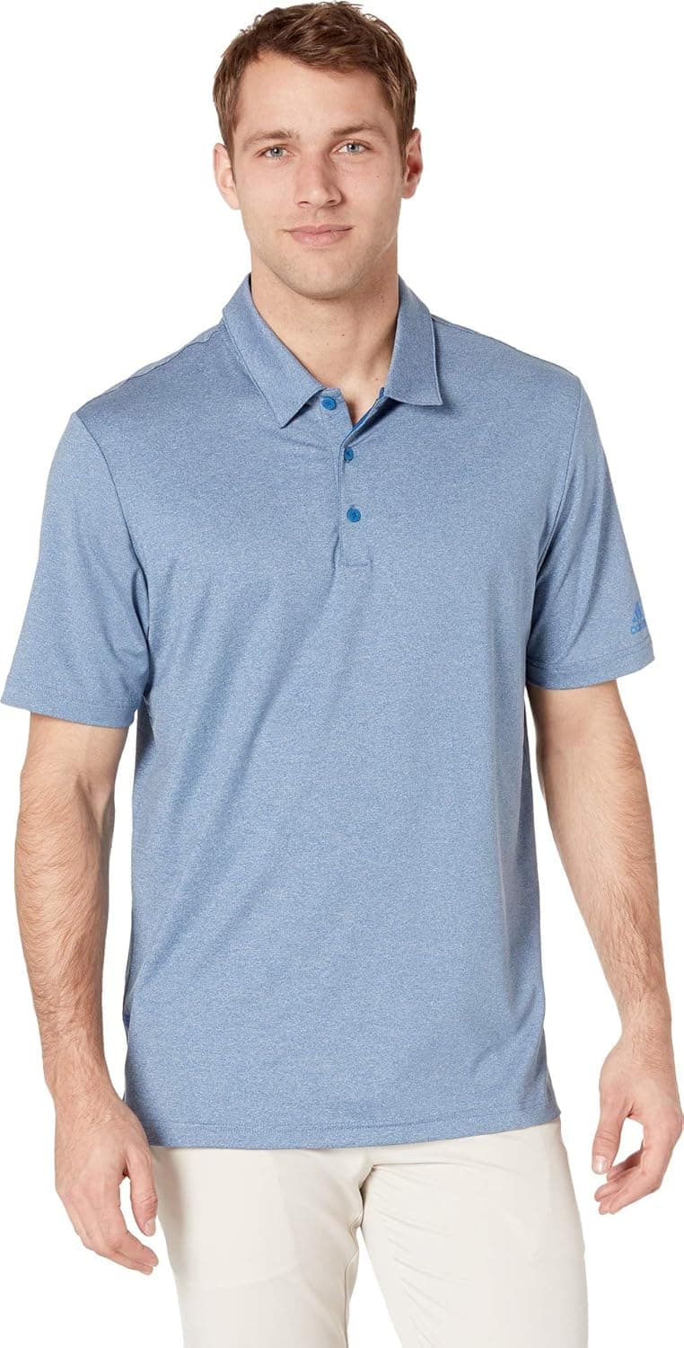 adidas Golf Men's Ultimate Heather Polo