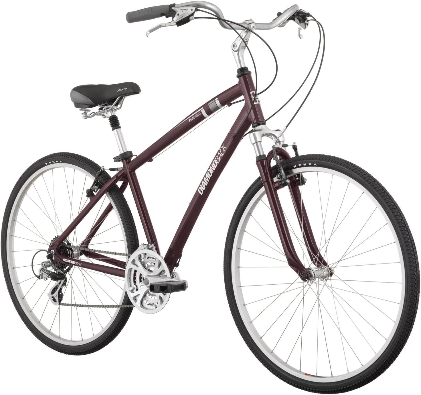 DIAMONDBACK Edgewood Men's Comfort Hybrid Bike (700c Wheels)