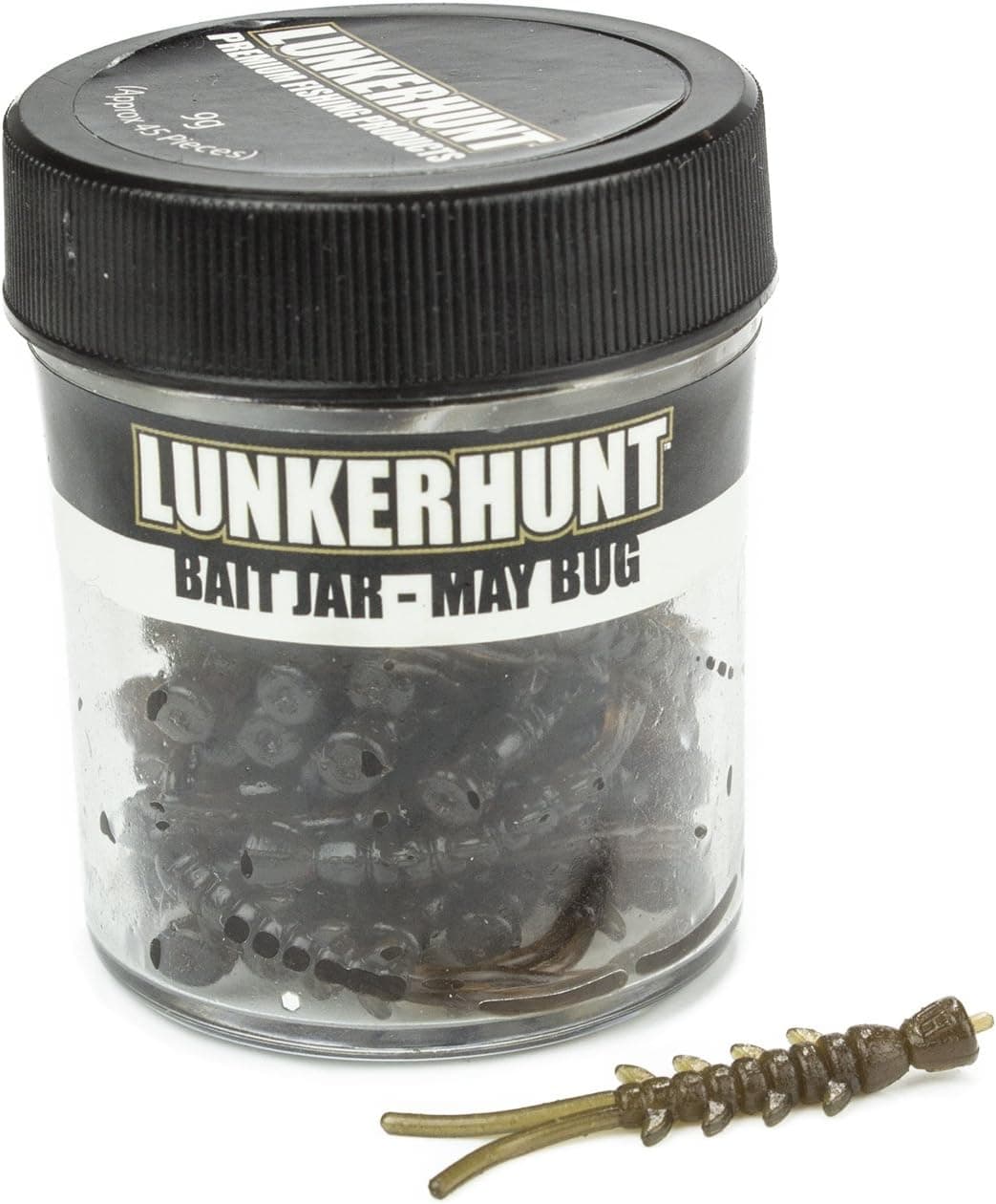 Lunkerhunt MBJ03 9gm May Bug Bait Jar Olive Style Fishing Lure