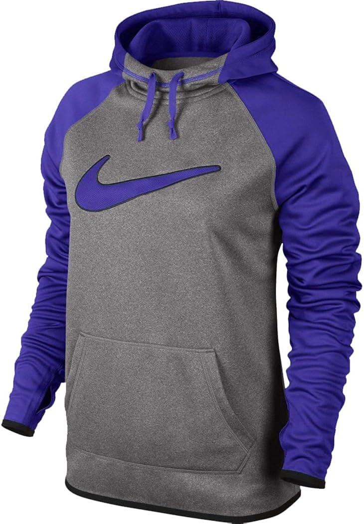 Nike Womens Swoosh All Time Graphic Hoodie (Large)