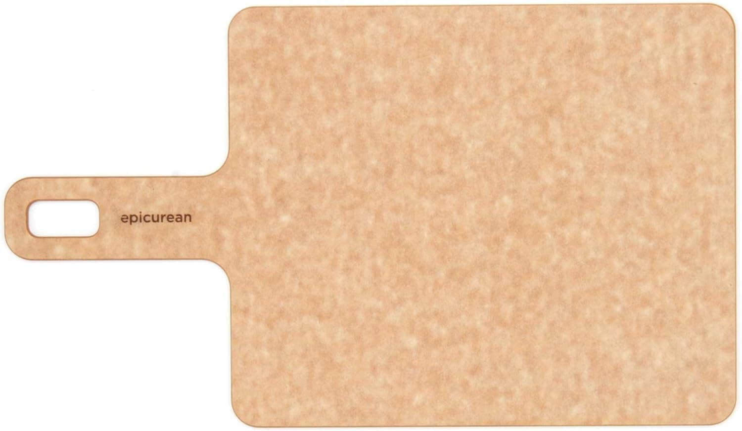 Epicurean Handy Series Cutting Board with Handle, 9-Inch by 7-Inch, Natural