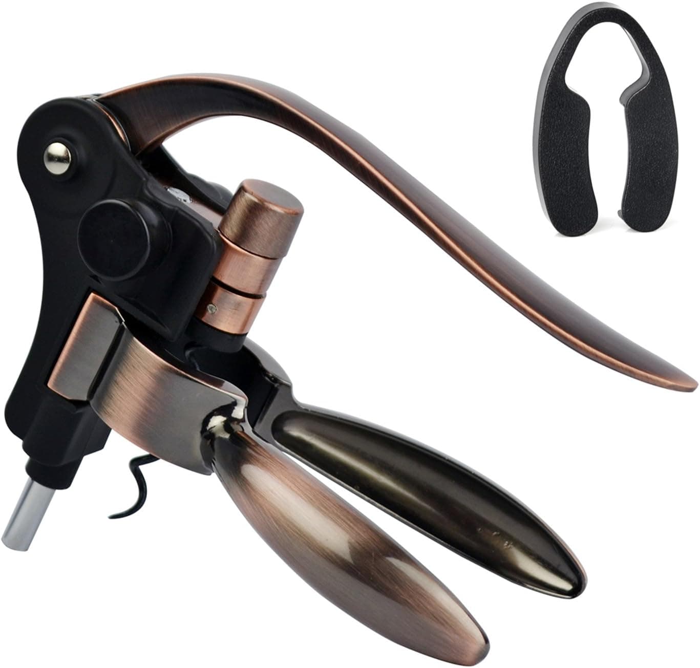 Corkscrew Wine Opener Set Screwpull Lever Cork Opener with Foil Cutter