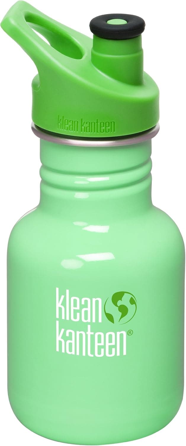 Klean Kanteen Kid's Stainless Steel Bottle with 3.0 Sport Cap