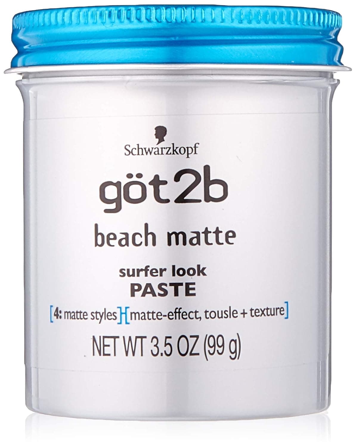 Got 2B Beach Matte Paste 3.5 Oz, (2 Pack)