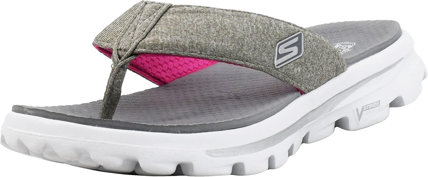 Skechers Performance Women's Go Walk Move Solstice Flip Flop