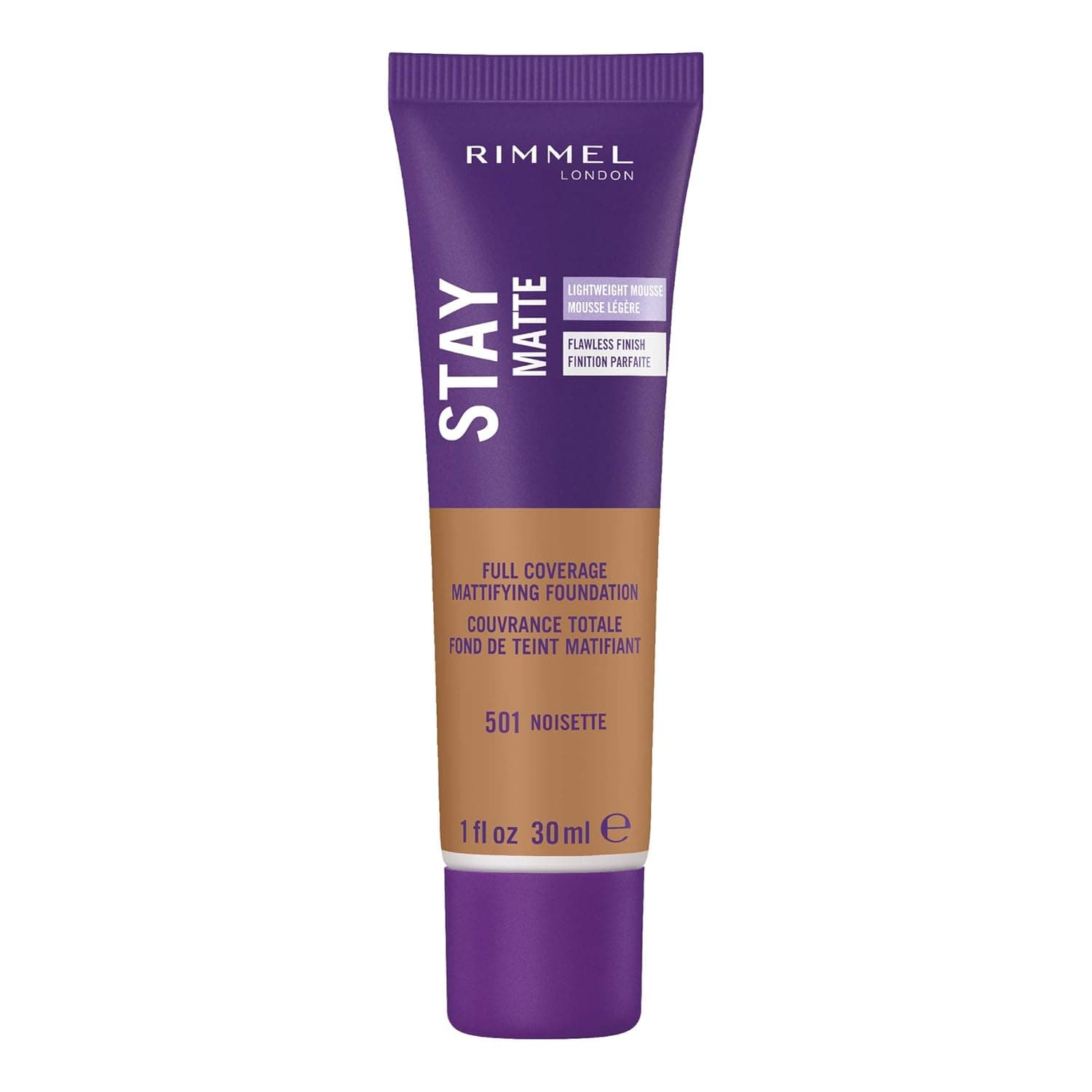 Rimmel Stay Matte Foundation, Noisette, 1 Fl Oz
