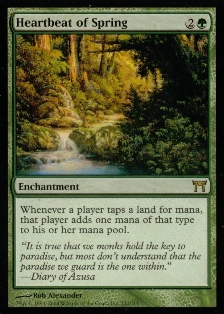 Magic: the Gathering - Heartbeat of Spring - Champions of Kamigawa - Foil