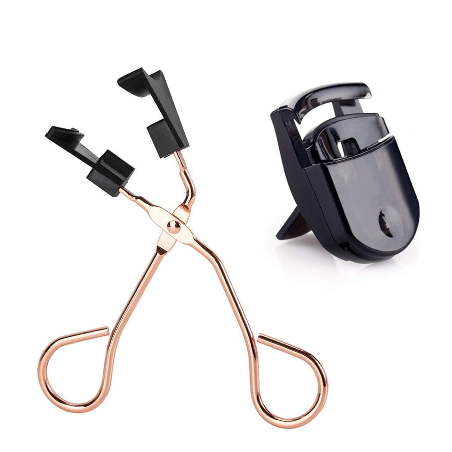 NILSTOREY Magnetic Lashes Clip Magnetic Lash Applicator Tool Magnetic Eyelash Curler Easily Apply Magnetic Eyelashes Tools + Plastic Portable Eyelash Curler