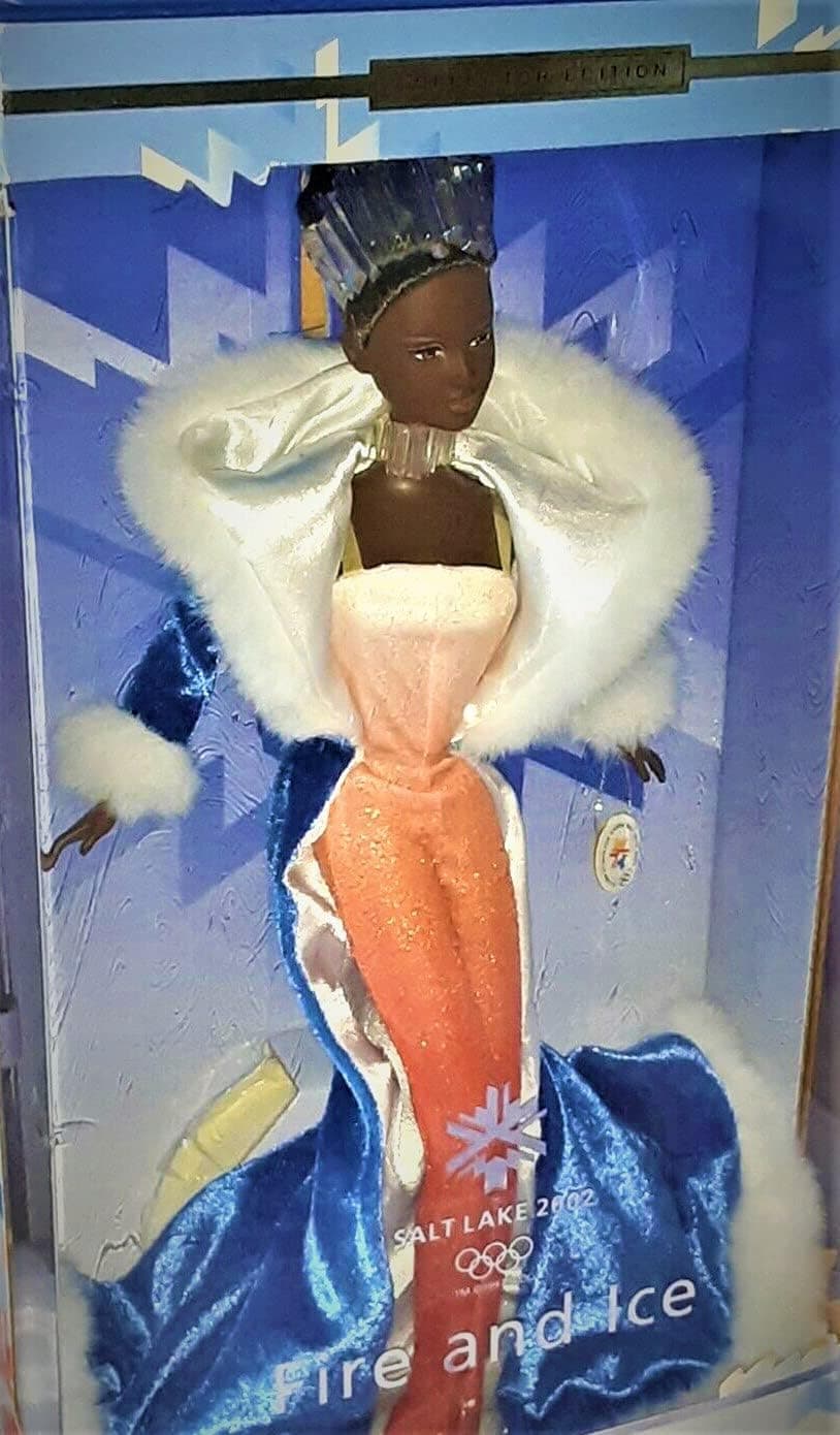 Barbie Fire and Ice Salt Lake 2002 African American Collector Doll