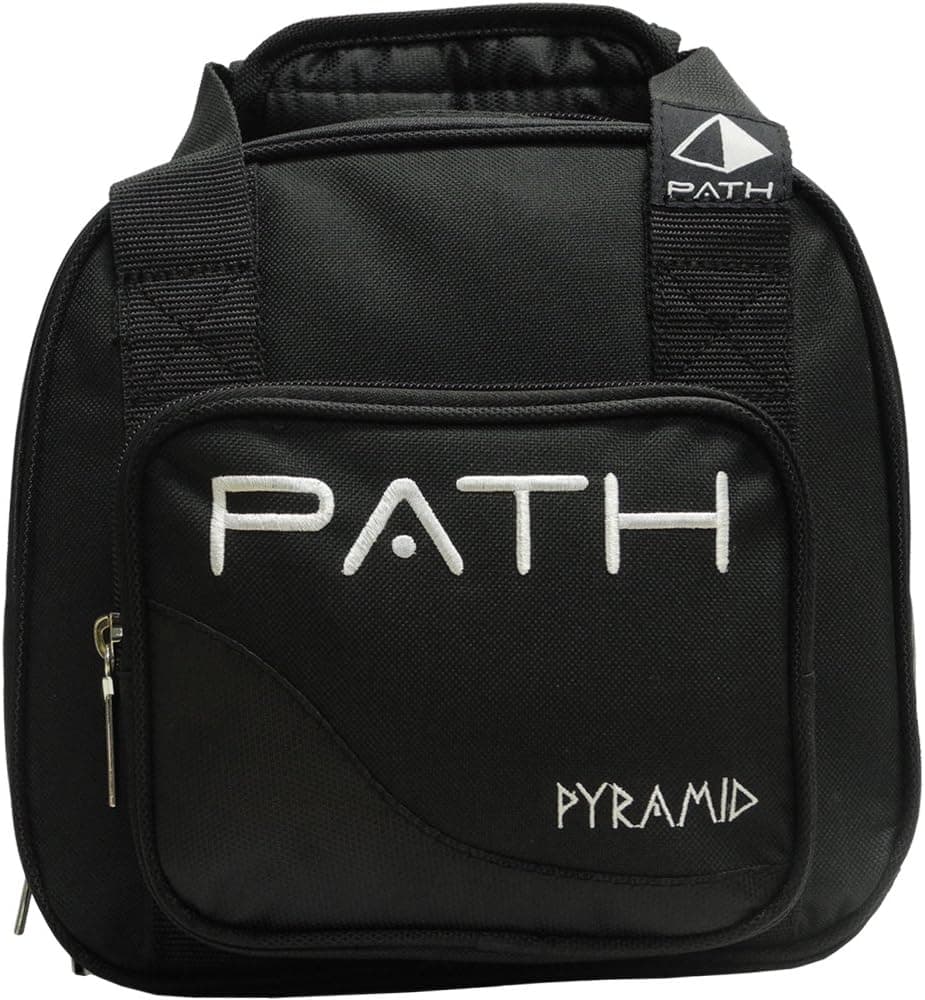 Pyramid Path Plus One Spare Tote Bowling Bag With Front Accessory Pocket - Holds One Bowling Ball and Small Accessories