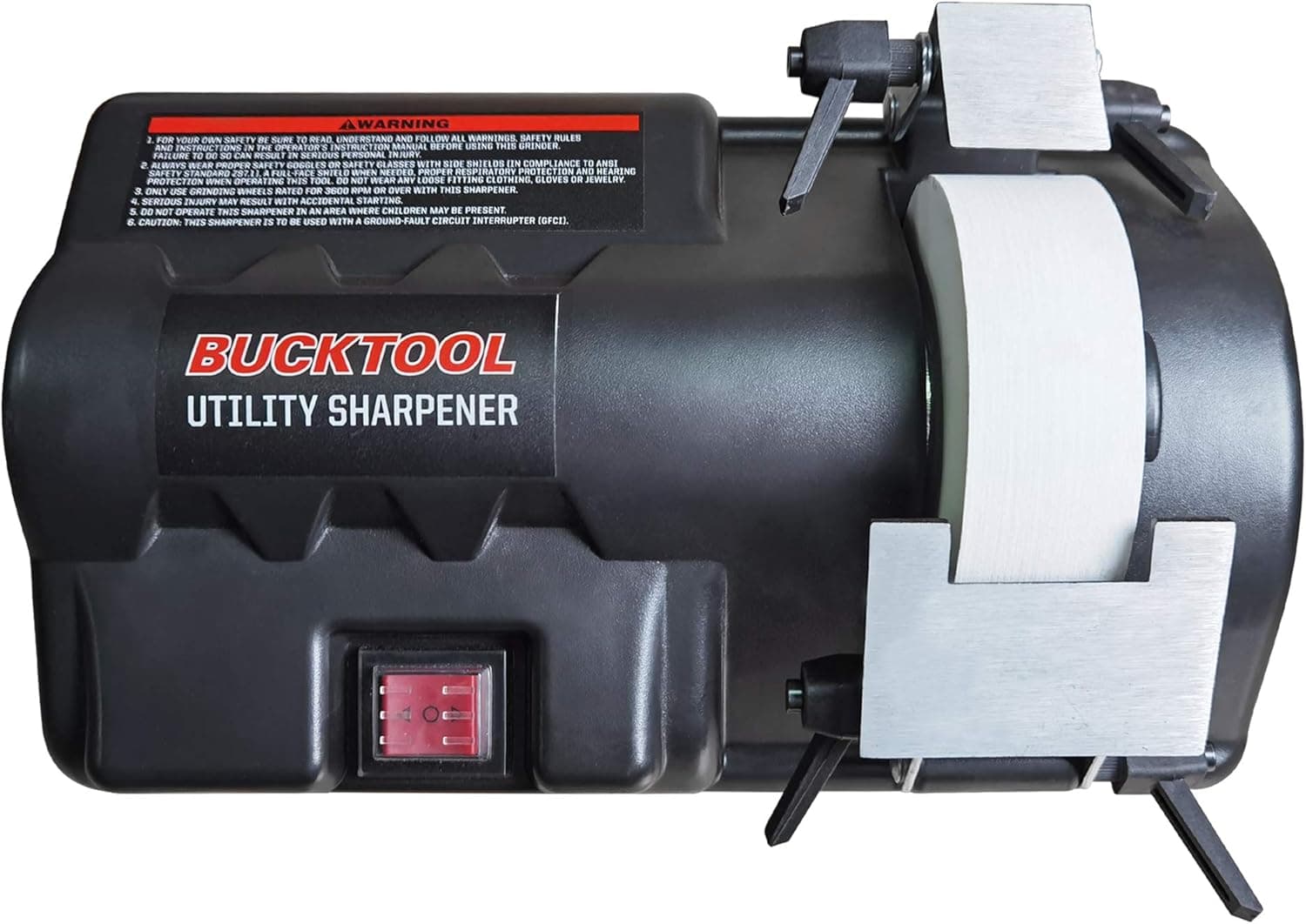 BUCKTOOL 0.7A Low Speed Knife Sharpner First-class WA Grinding Wheel Wet/Dry Utility Sharpener, SCM4500 New Model…