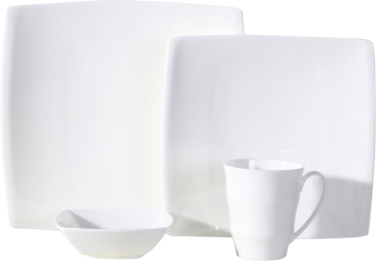 Auratic CHAO 16-Piece Dinner set, Service for 4, Fine Bone China