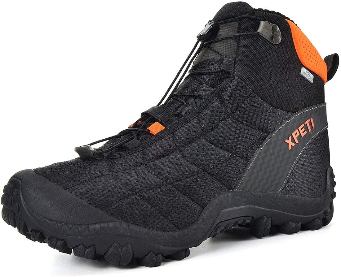 XPETI Men’s Crest Thermo Winter Hiking Boots Waterproof Insulated