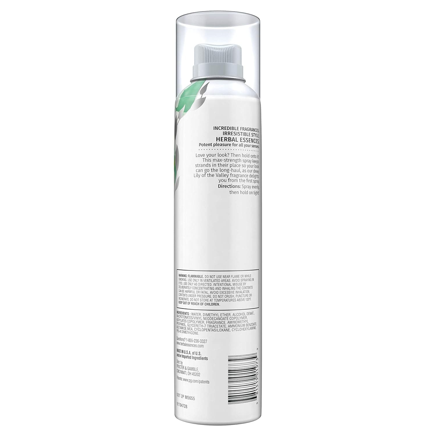 Herbal Essences Set Me Up Beautiful Bold Hold Hairspray 8 Oz (Pack of 12)