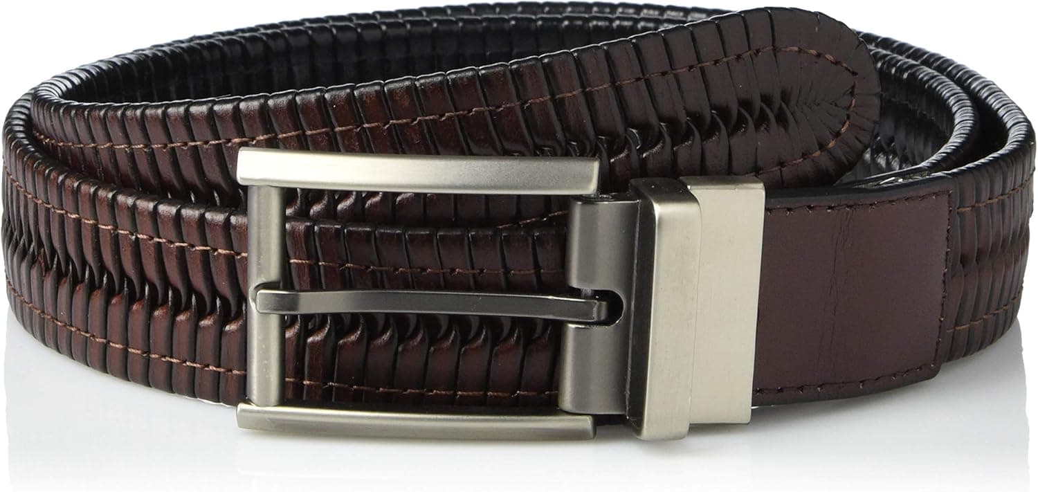Greg Norman Men's Reversible Belt