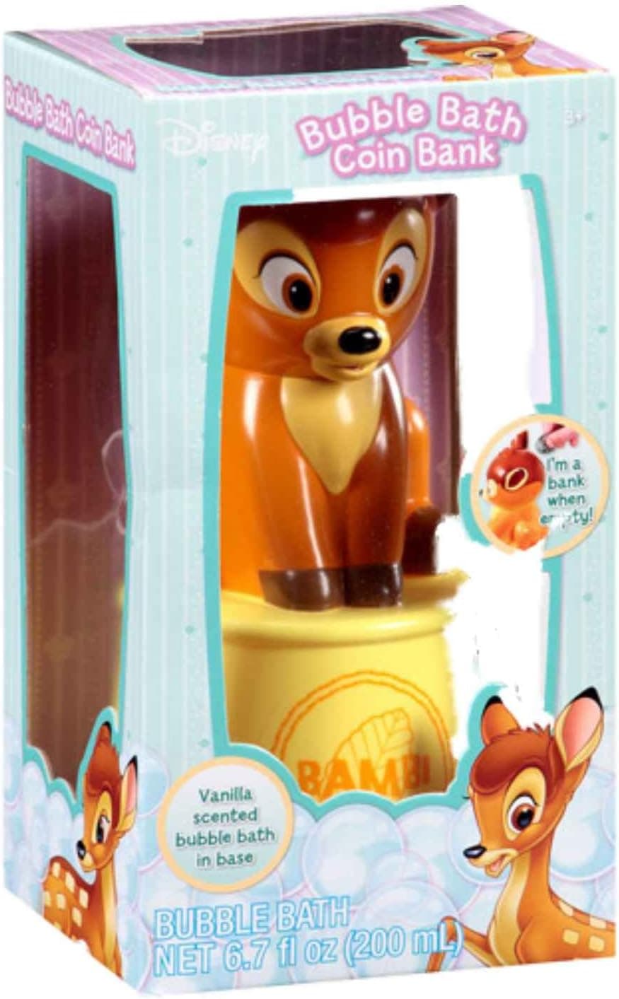 Disney Bubble Bath Coin Bank - BAMBI the Deer