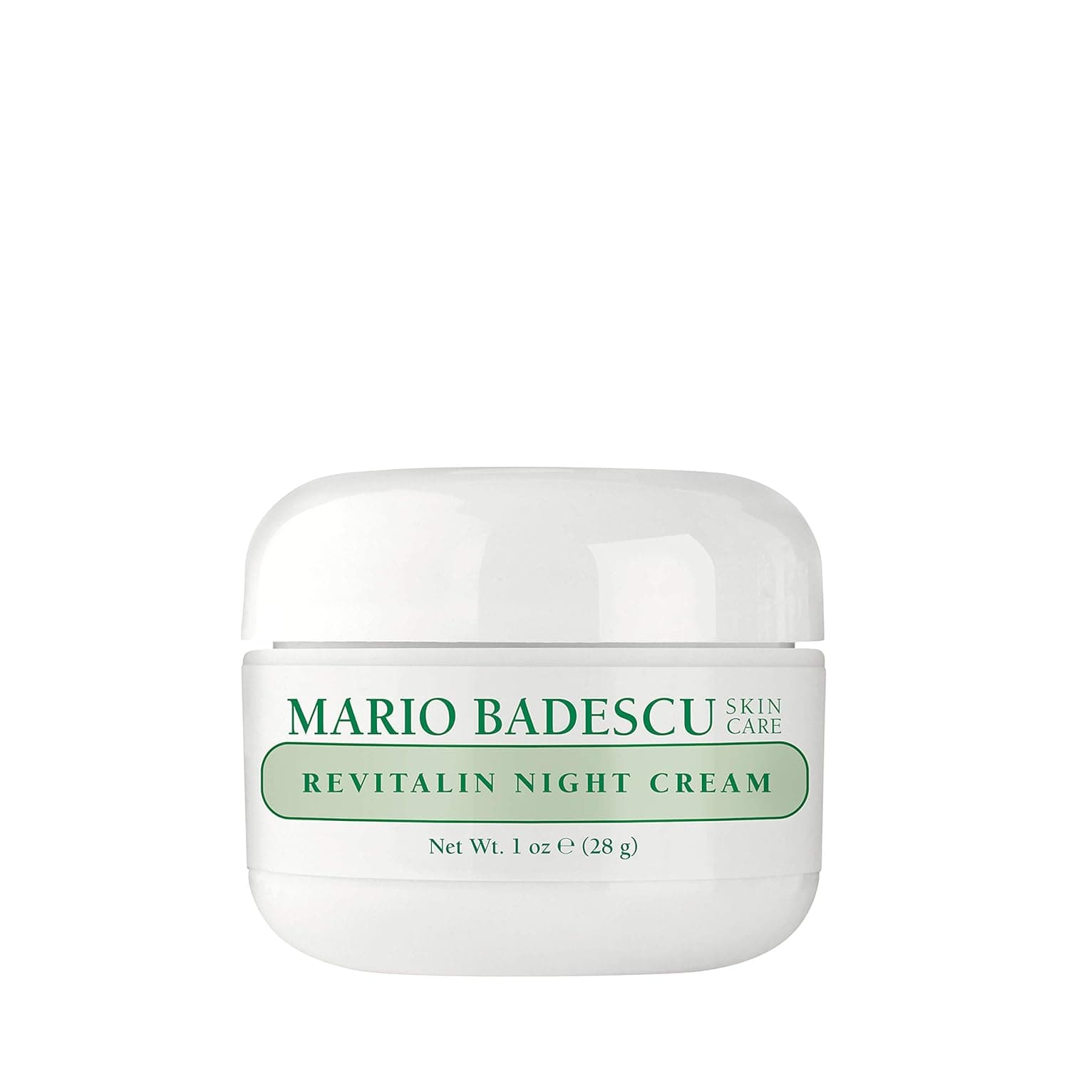 Mario Badescu Revitalin Night Cream for Women Anti Aging Overnight Face Cream Enriched with Collagen, and Vitamin A and E, Ideal for Dry or Sensitive Skin, 1 Oz