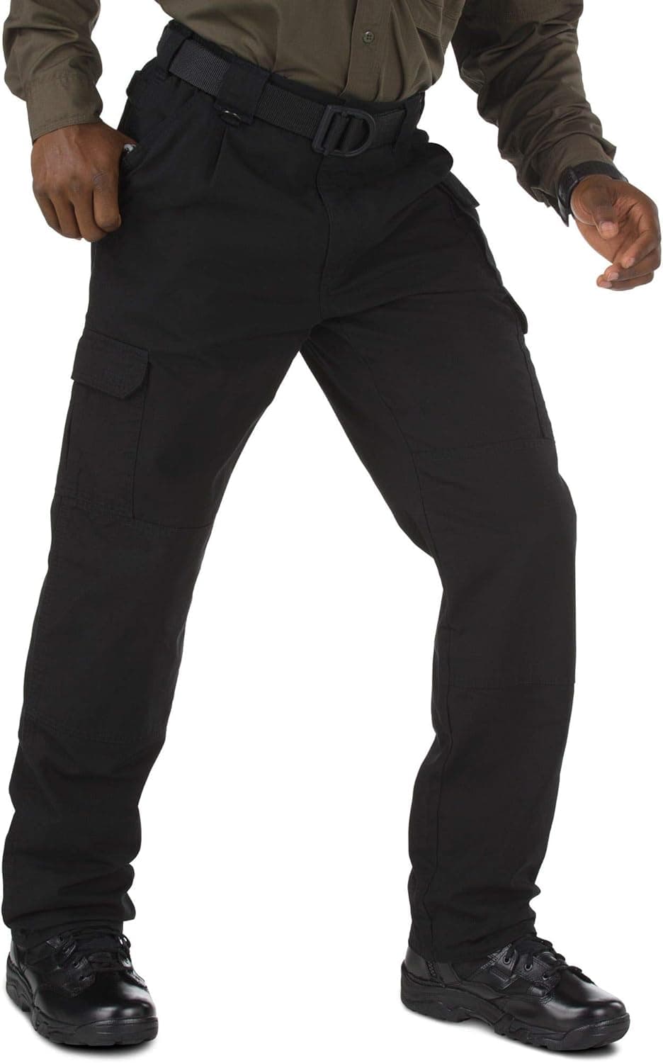5.11 Tactical Men's Active Work Pants, Superior Fit, Double Reinforced, 100% Cotton, Style 74251
