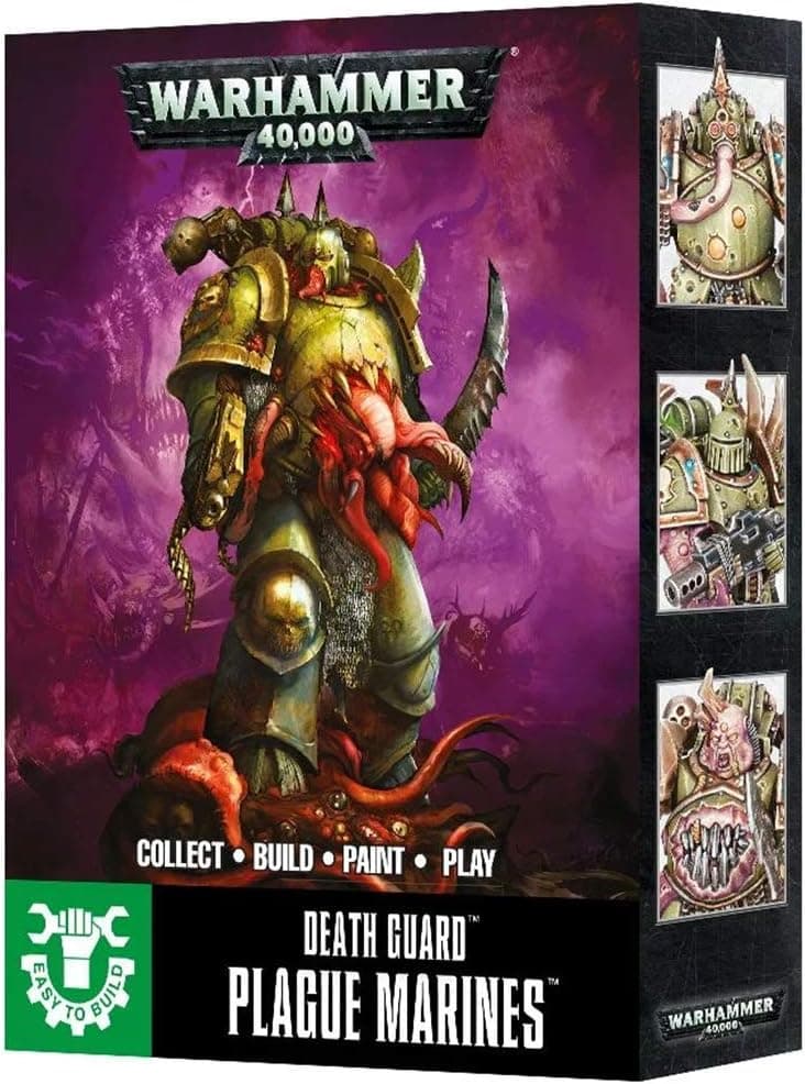 Games Workshop Easy To Build: Death Guard Plague Marines