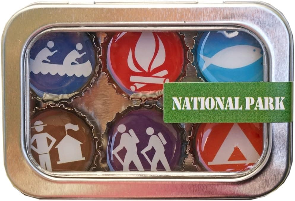 6 Piece National Park Magnet Set