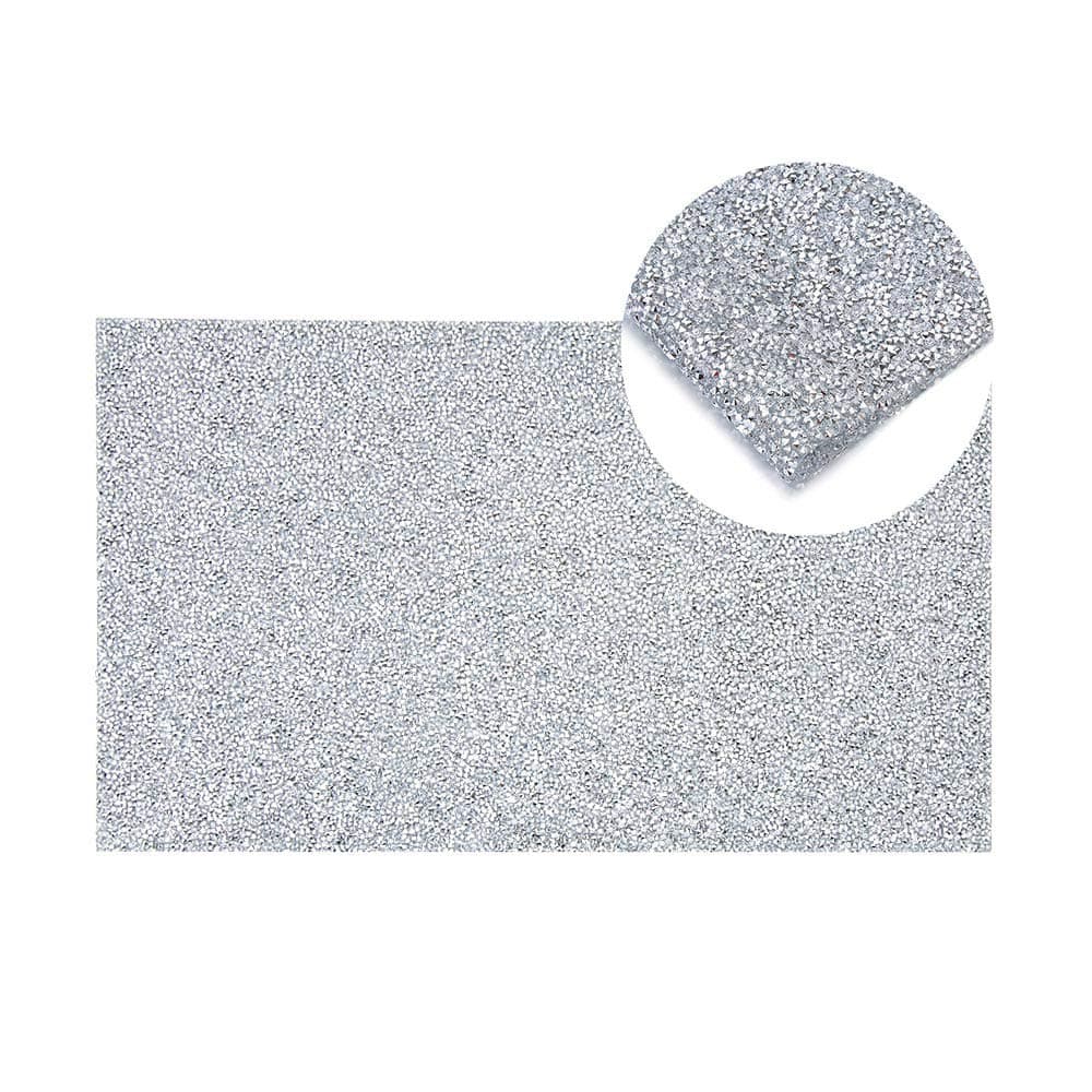 Nail Art Table Mat Rhinestone Decoration DIY Cushion Holder Pad Salon Practice Full Diamond Reusable Foldable Manicure Tool Pillow Pad(02)